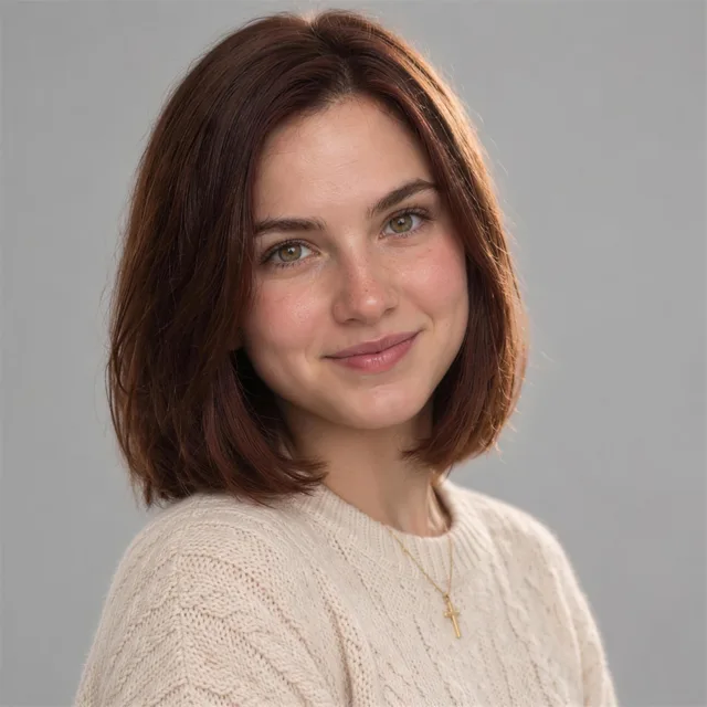 Face, three-quarter