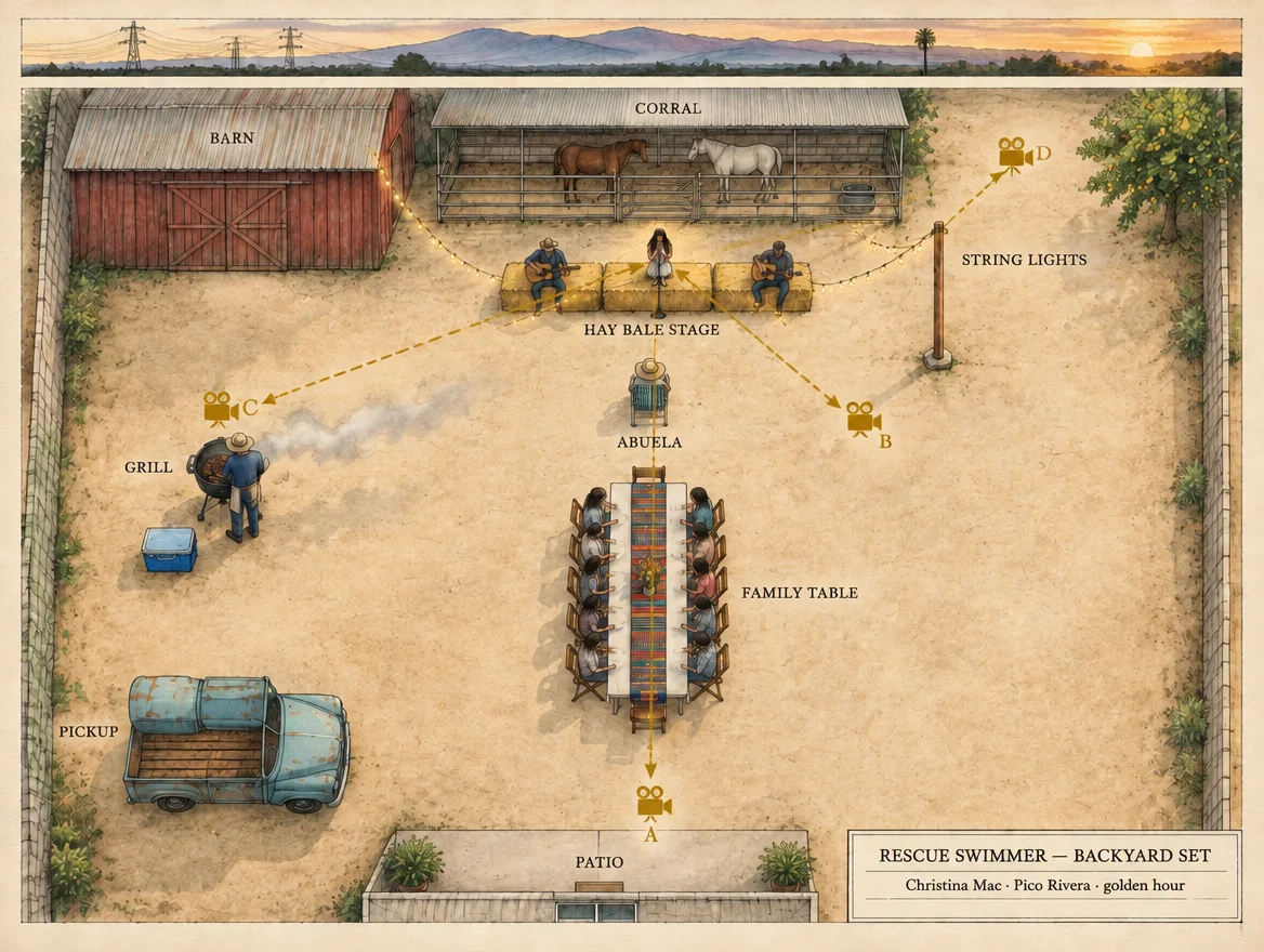 The same plan redrawn as a production design