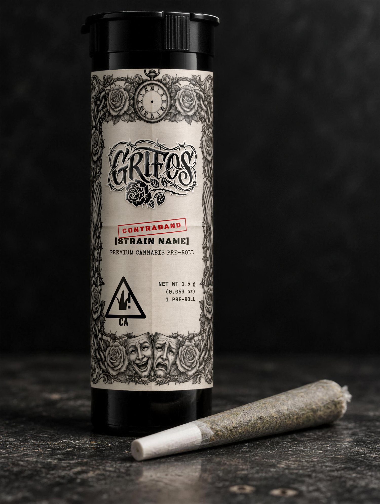 Look B pre-roll tube