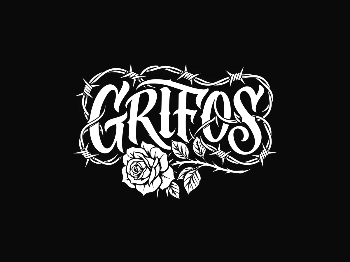 GRIFOS logo B, Rose & Wire