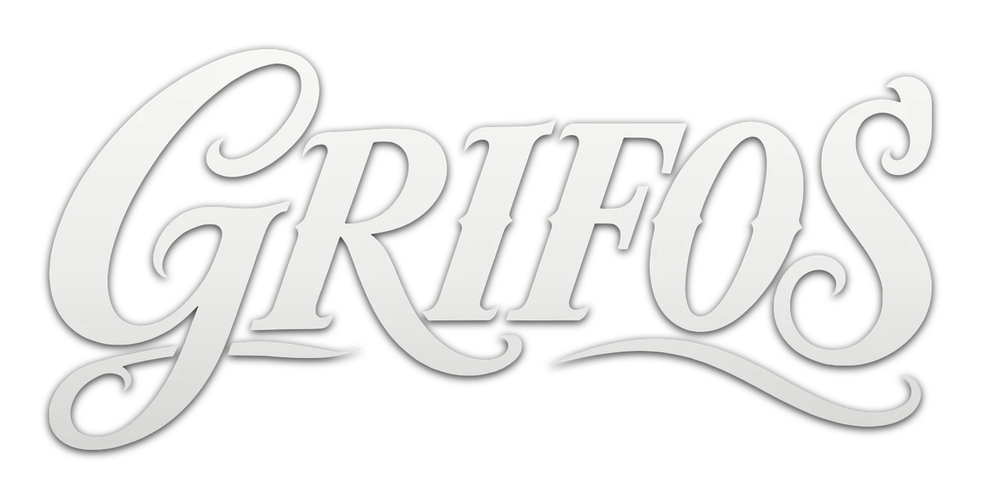 GRIFOS logo, look E