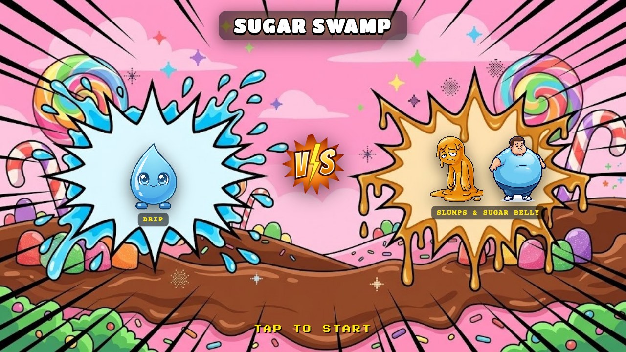 VS card: DRIP versus Slumps and Sugar Belly in Sugar Swamp